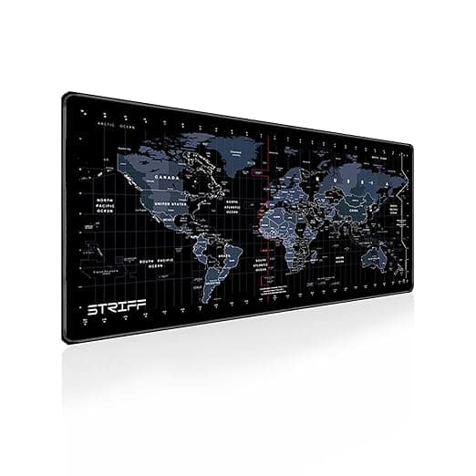 STRIFF World Map Extended Size Gaming Mouse Pad Review: Is It Worth Buying in India?